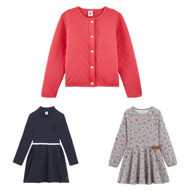 PETIT BATEAU(プチバトー)のiiy様専用 キッズ/ベビー/マタニティのキッズ服女の子用(90cm~)(ワンピース)の商品写真