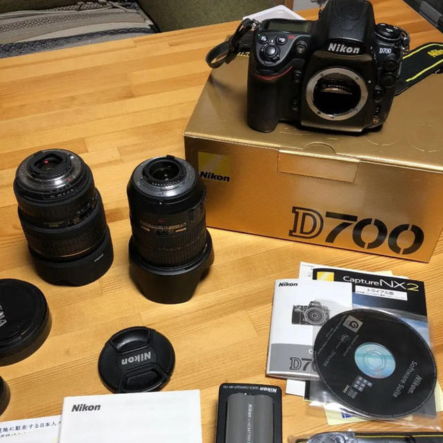 Nikon - みるく様専用 Nikon D700 フルサイズ一眼レフデジカメセットの通販 by あき's shop｜ニコンならラクマ