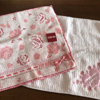 ピンクハウス(PINK HOUSE)のハンカチ  2枚セット  新品(ハンカチ)