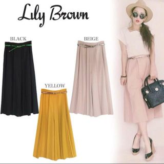 リリーブラウン(Lily Brown)の美品 リリーブラウン ガウチョ(その他)