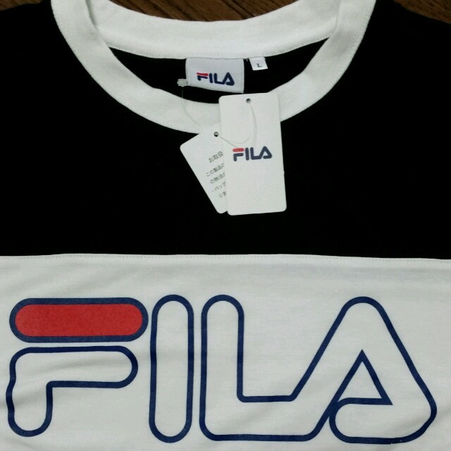 FILA(フィラ)の【新品タグ付】フィラ ロンT ロゴ メンズのトップス(Tシャツ/カットソー(七分/長袖))の商品写真