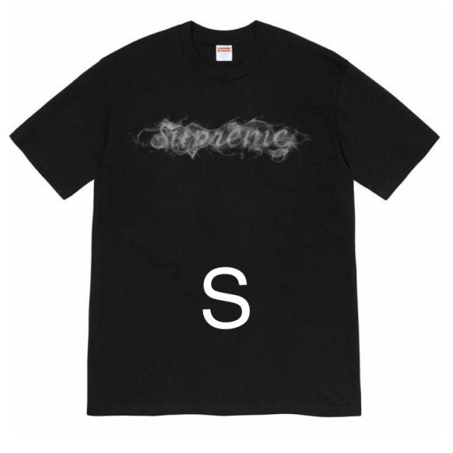 supreme smoke tee 19 fw aw 黒 black Sサイズトップス