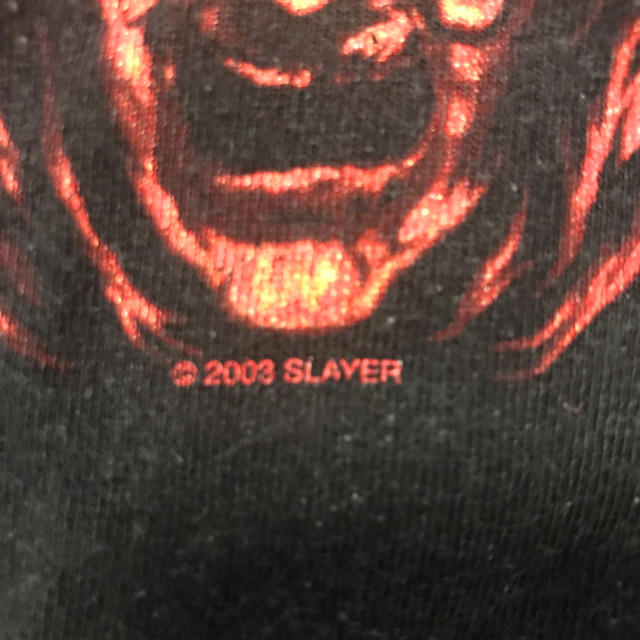 スーパーレア XXL VTG 2003 SLAYER TEE 3