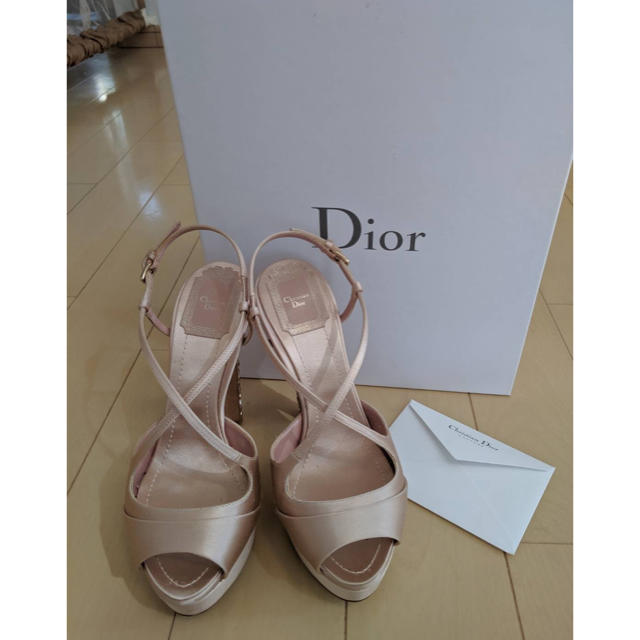 Dior サンダル ベージュ 22.5