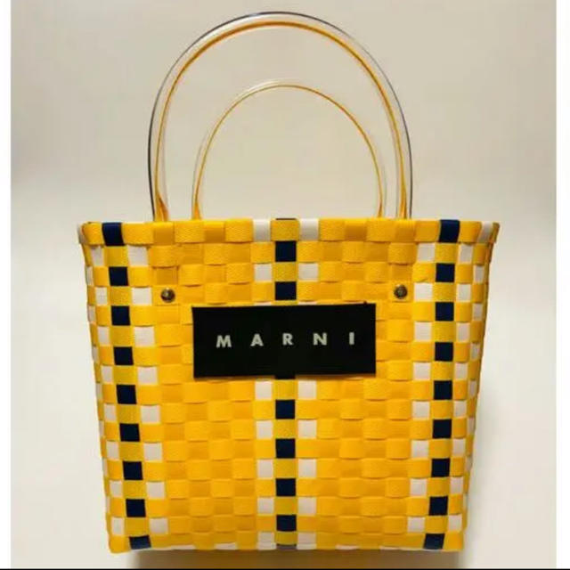 Marni - 【新品・未使用・タグ付】MARNI マルニ カゴバッグ☆イエロー ...