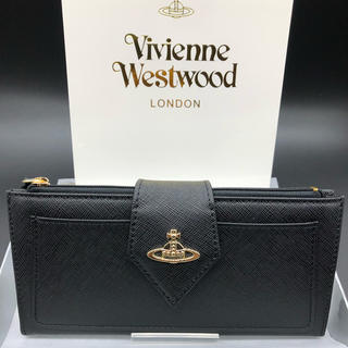 ヴィヴィアンウエストウッド(Vivienne Westwood)の【新品・正規品】ヴィヴィアンウエストウッド 長財布 906 黒(財布)