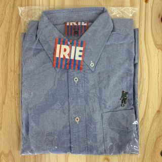 アイリーライフ(IRIE LIFE)の◆新品未使用◆irie life 半袖ボタンダウン ブルー Lサイズ(シャツ)