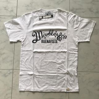 マーブルアンドコー(MARBLE & Co.)のMARBLES マーブルズＴシャツ ホワイト送料無料！(Tシャツ/カットソー(半袖/袖なし))