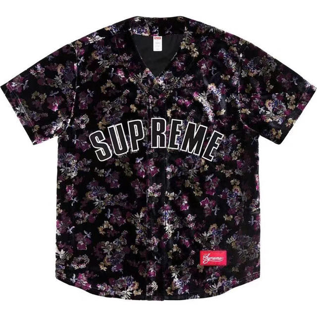 Supreme Floral Baseball L size