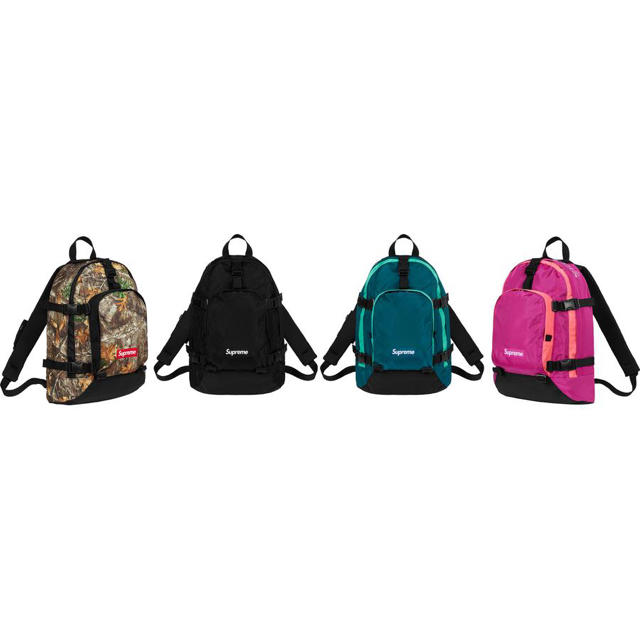 Backpack supreme 19aw カモバッグ