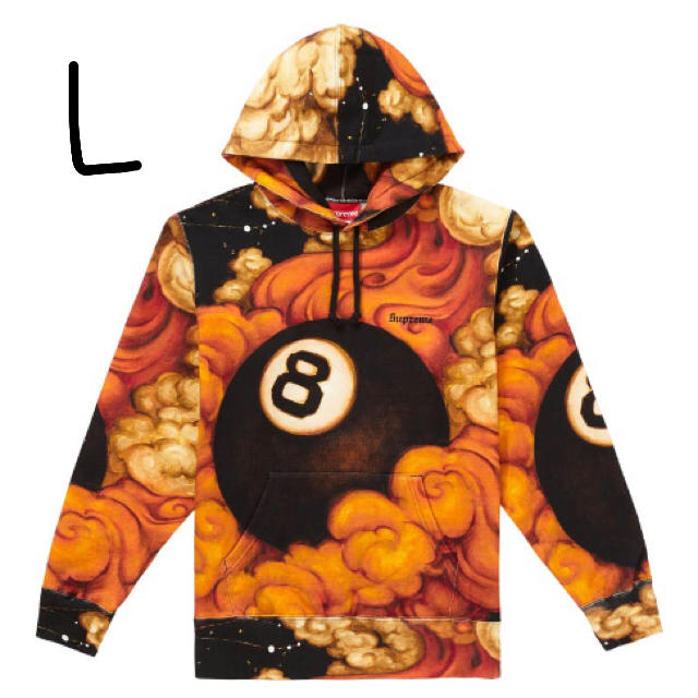 Martin Wong/8-Ball Hooded Sweatshirt-