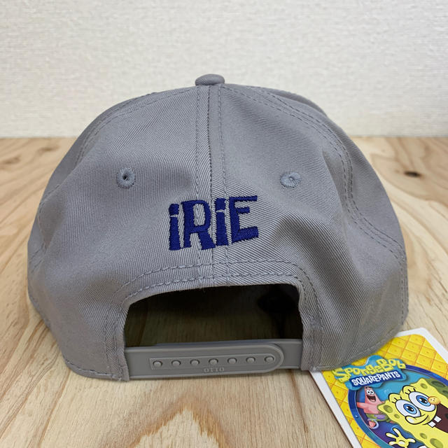 IRIE LIFE(アイリーライフ)の◆新品未使用◆irie life&スポンジボブ コラボキャップ グレー Fサイズ メンズの帽子(キャップ)の商品写真