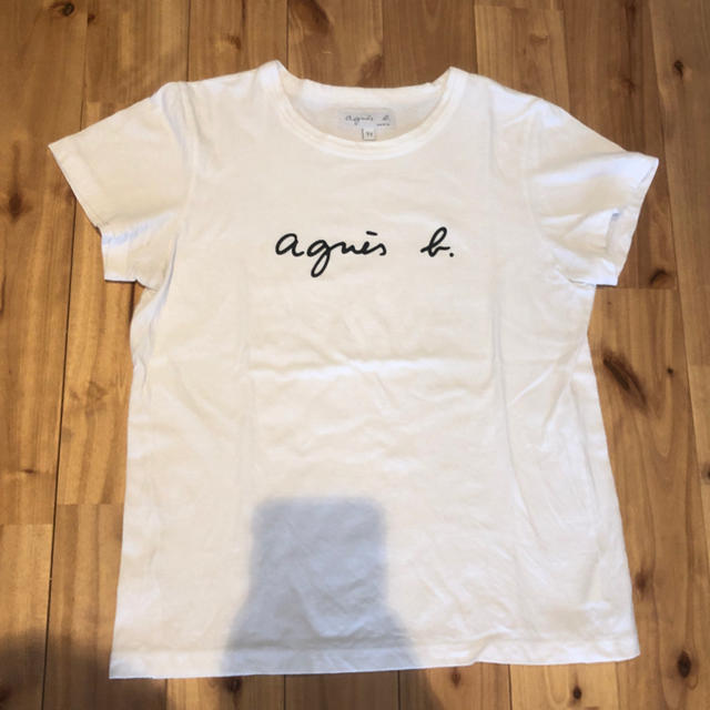 agnes b.(アニエスベー)のアニエス・ベー Tシャツ ホワイト レディースのトップス(Tシャツ(半袖/袖なし))の商品写真