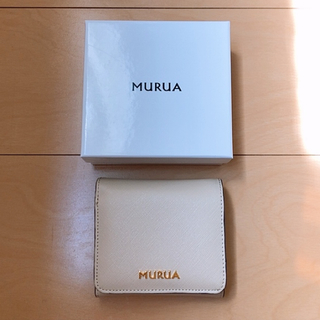 ムルーア(MURUA)の【新品未使用】MURUA 二つ折り財布(財布)