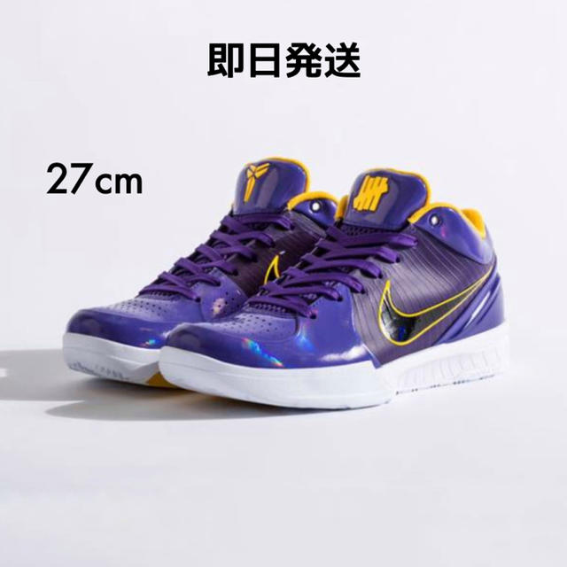 UNDEFEATED × NIKE KOBE 4 PROTORO