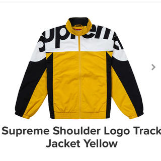 シュプリーム(Supreme)のShoulder Logo Track Jacket イエロー supreme(その他)