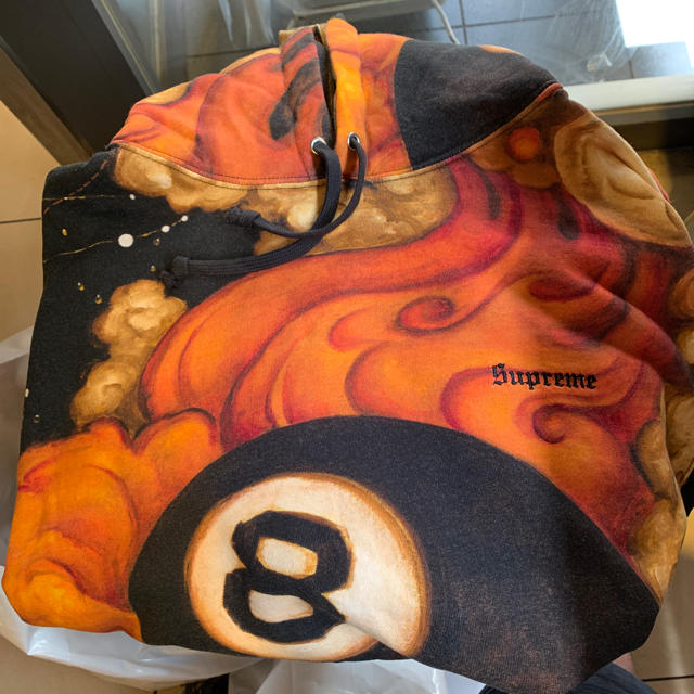 【XLサイズ】Supreme 8-Ball Hooded Sweatshirt