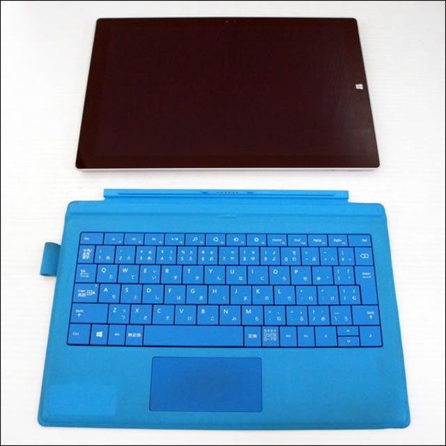 Microsoft(マイクロソフト)のMicrosoft Surface Pro 3 タイプカバーキーボード付 スマホ/家電/カメラのPC/タブレット(タブレット)の商品写真