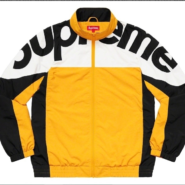 Supreme(シュプリーム)のShoulder Logo Track Jacket Yellow S メンズのジャケット/アウター(ナイロンジャケット)の商品写真
