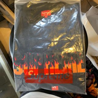 シュプリーム(Supreme)の【XLサイズ】 Flame S/S Top フレーム(Tシャツ/カットソー(半袖/袖なし))