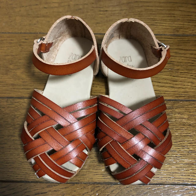 ZARA KIDS(ザラキッズ)のザラベビー☆サンダル キッズ/ベビー/マタニティのベビー靴/シューズ(~14cm)(サンダル)の商品写真