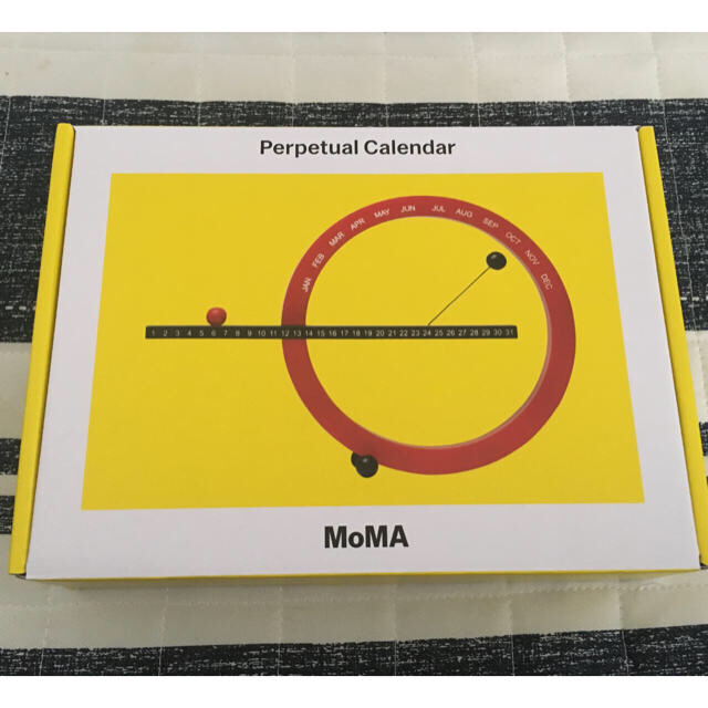 MOMA(モマ)の【m208様専用】MoMA perpectual calender インテリア/住まい/日用品の文房具(カレンダー/スケジュール)の商品写真