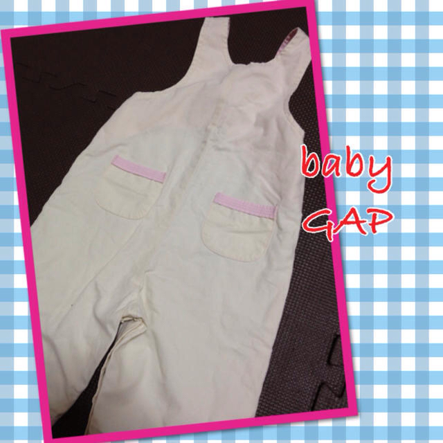 GAP(ギャップ)のbaby GAP オーバーオール キッズ/ベビー/マタニティのベビー服(~85cm)(カバーオール)の商品写真