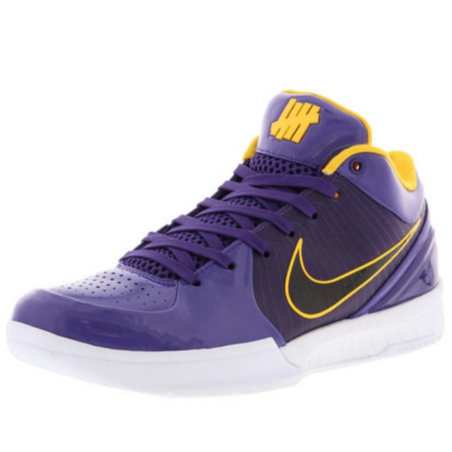 Kobe 4 undefeated Lakers 28.5cm - スニーカー