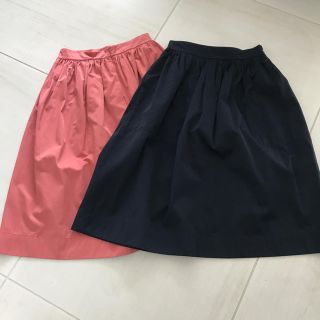 ザラ(ZARA)のザラスカート ２枚セット(ひざ丈スカート)