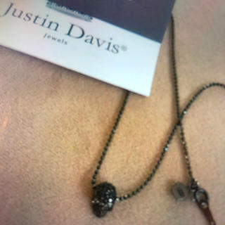 ジャスティンデイビス(Justin Davis)の最終価格　美品 ジャスティンデイビス ネックレス(ネックレス)