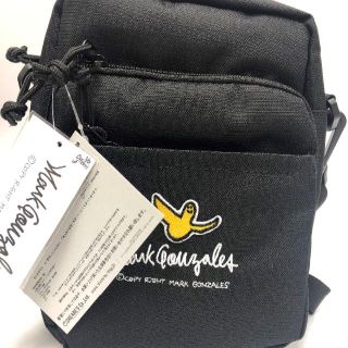 新品 MarkGonzales 縦型ショルダーバッグ BK(ショルダーバッグ)