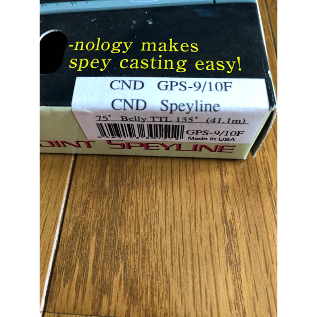 CND(シーエヌディー)のCND Floating Speyline GPS9/10F スペイライン スポーツ/アウトドアのフィッシング(釣り糸/ライン)の商品写真