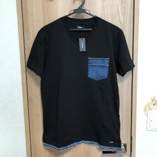 ディーゼル(DIESEL)の【新品未使用、送料無料】ディーゼル Ｔシャツ ブラック(Tシャツ/カットソー(半袖/袖なし))