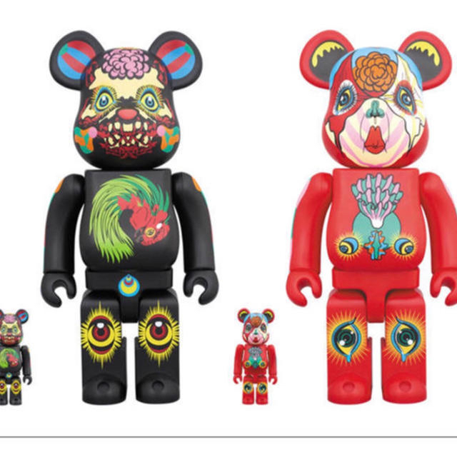 BE@RBRICK 田名網敬一 100％ & 400％ 2色セット