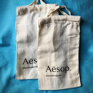 イソップ(Aesop)のAesop 巾着 小2枚(ショップ袋)