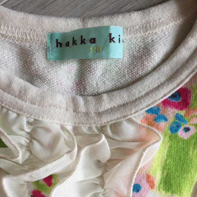 hakka kids(ハッカキッズ)のハッカキッズ  トレーナー110 キッズ/ベビー/マタニティのキッズ服女の子用(90cm~)(Tシャツ/カットソー)の商品写真