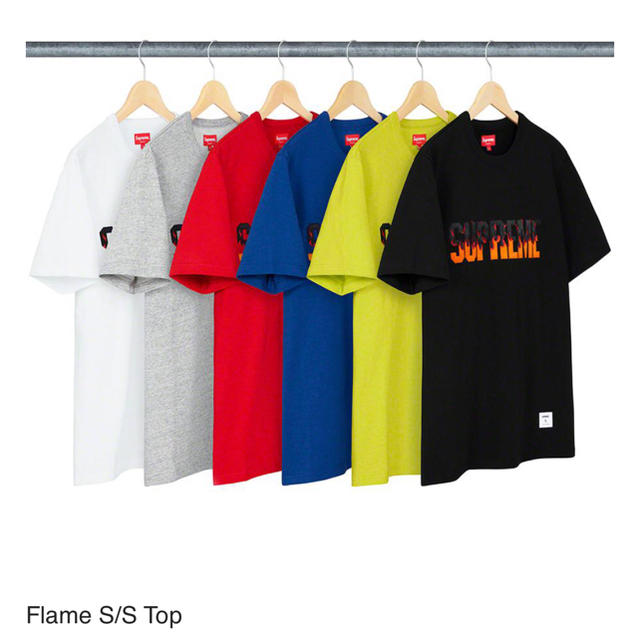 supreme Flame S/S Top ブラック XL