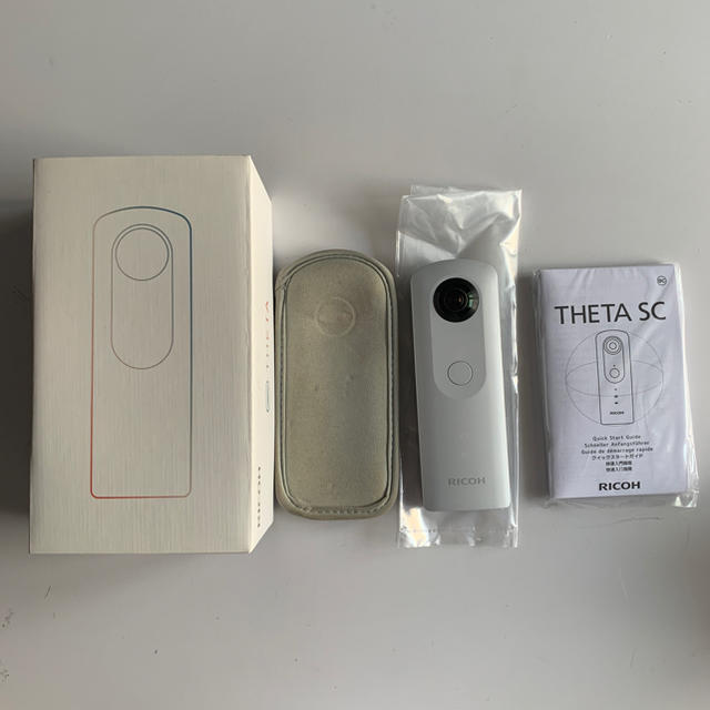 RICOH(リコー)のTHETA SC スマホ/家電/カメラのカメラ(ビデオカメラ)の商品写真