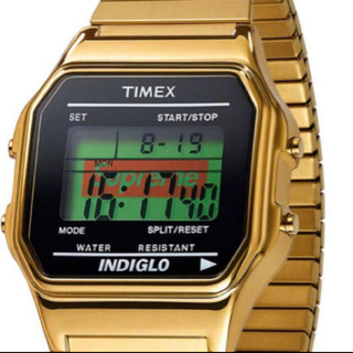 シュプリーム(Supreme)のゴールド Timex Digital Watch supreme (腕時計(デジタル))
