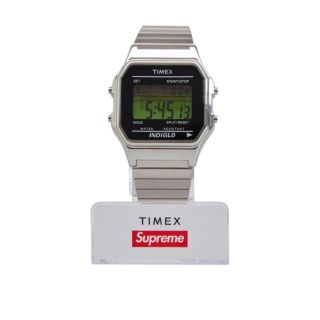 シュプリーム(Supreme)の大幅値下げ Supreme Timex Digital Watch 銀 (腕時計(デジタル))