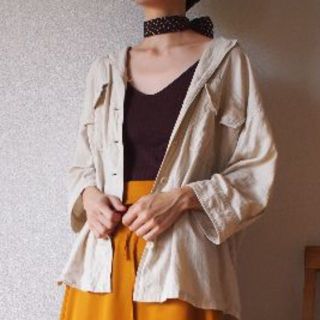 ダブルクローゼット(w closet)のオープンカラーシャツ(シャツ/ブラウス(長袖/七分))