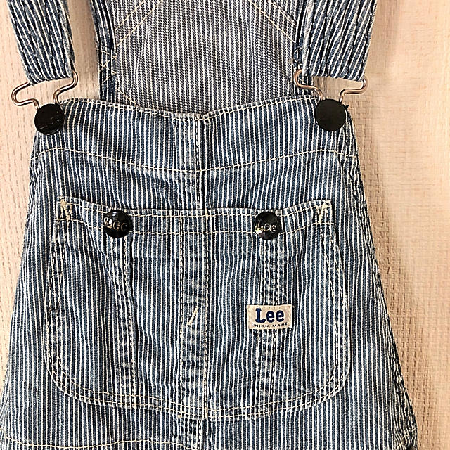 Lee(リー)のmachako1130様 専用 Lee ジャンパースカート キッズ/ベビー/マタニティのキッズ服女の子用(90cm~)(ワンピース)の商品写真