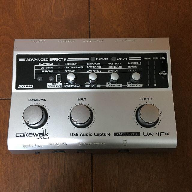 Roland(ローランド)の【あいかわん様専用】UA-4FX 楽器のDTM/DAW(オーディオインターフェイス)の商品写真