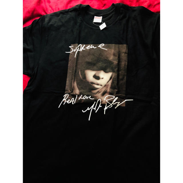 即支払 L 黒 supreme Mary J. Blige Tee