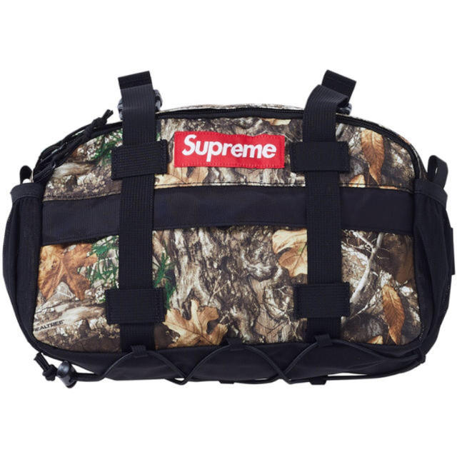 supreme waist bag tree camo