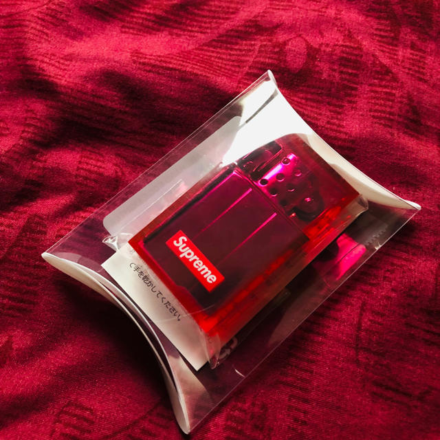 即支払 ピンク supreme Tsubota Lighter タバコ ライター