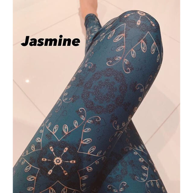 jasmine ヨギンス Tシャツ RINYU5’s shop様  スポーツ/アウトドアのトレーニング/エクササイズ(ヨガ)の商品写真