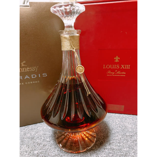 Baccarat(バカラ)のカミュ トラディション クリスタルバカラボトル 700ml 40度 食品/飲料/酒の酒(ブランデー)の商品写真