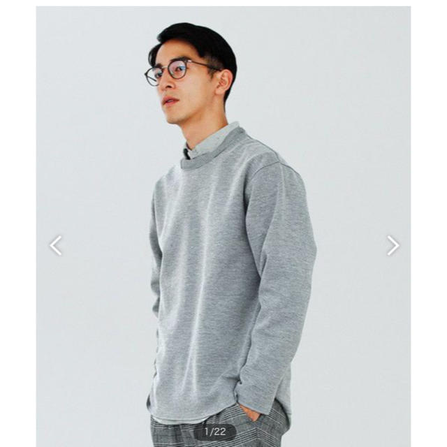 UNITED ARROWS(ユナイテッドアローズ)の【新品】green label relaxing クルーネック LS カットソー メンズのトップス(Tシャツ/カットソー(七分/長袖))の商品写真