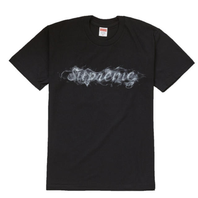 黒 L 19AW Supreme Smoke Tee スモーク Tシャツ-